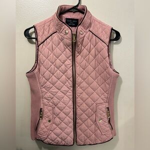 Love Tree Womens In Pink/Mauve Full Zip Puffer Vest Size Small